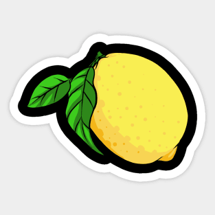 Lemon Sticker